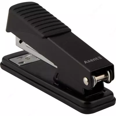 Степлер металлический черный