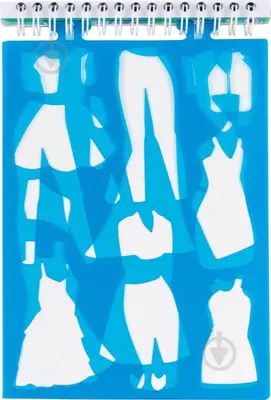 25 000 сум / шт. Блокнот с трафаретами CENTRUM "Одень модницу"