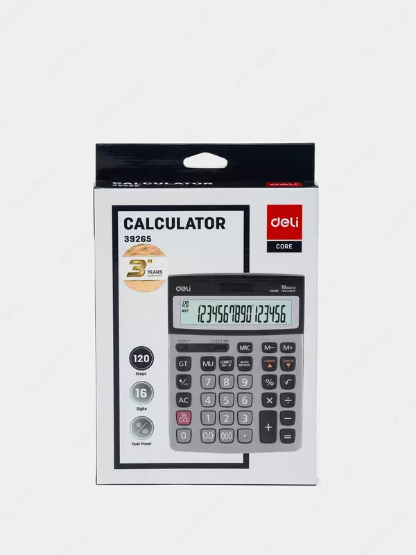 157 000 сум Калькулятор Deli 39265 (16-разрядный)