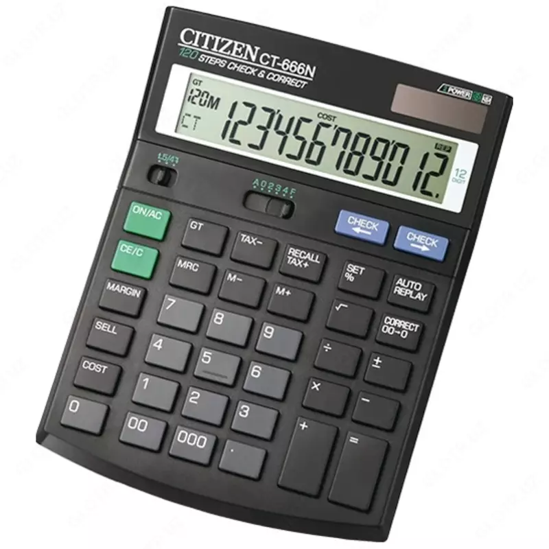 Калькулятор CITIZEN CT-666N 188х142 мм (12-разрядный)