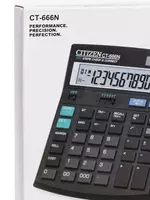 259 700 сум Калькулятор CITIZEN CT-666N 188х142 мм (12-разрядный)