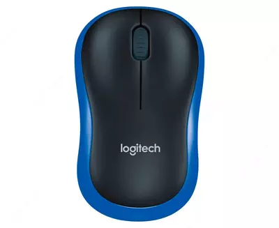 Беспроводная компьютерная мышь Logitech M185 BLUE