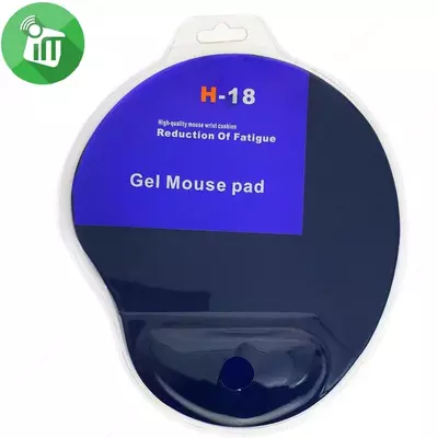 Коврик для мышки с подушкой для запястья Gel mouse pad H-18