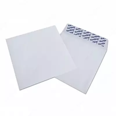 Конверт для CD 125х125 мм отрывная лента