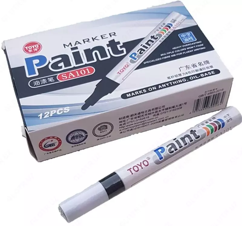 6 400 сум Маркер перманентный TOYO