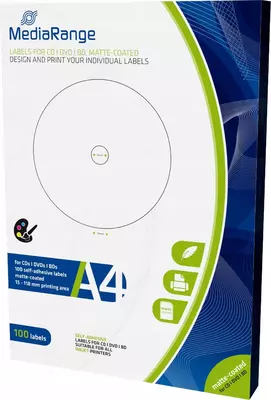 Наклейка на CD (в пачке 100 листов) - 10 300 сум / упаковка