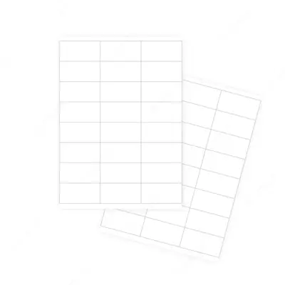 Самоклеящиеся белые этикетки A4 70x35 мм 100 л - 120 000 сум / упаковка