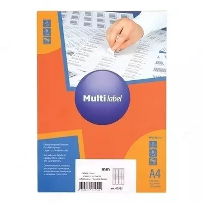 Наклейка А4 63