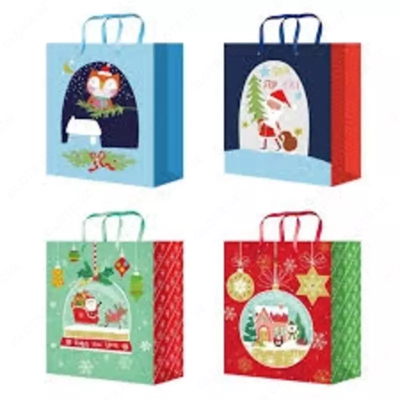 от 1 000 сум Пакет подарочный 12х17 см (А-6)