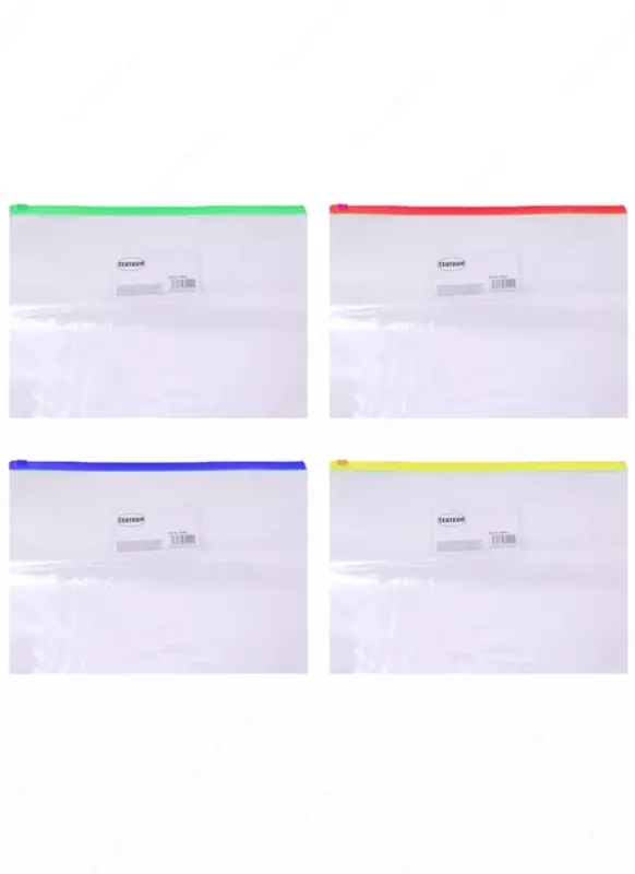 Папка-конверт А4 на молнии - 7 000 сум