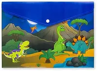 Папка-конверт А4 с кнопкой Centrum DINOSAUR 0