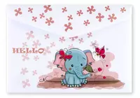 Папка-конверт на кнопке А4 Centrum Unicorns 0