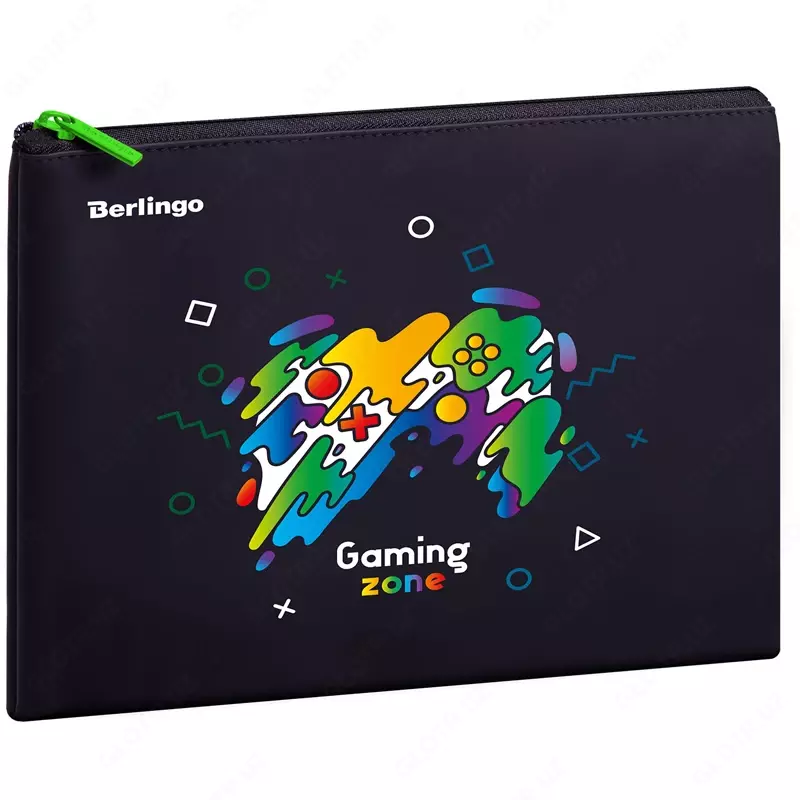 Папка на молнии А5 Berlingo "Gaming Zone"