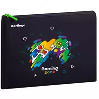 Папка на молнии А5 Berlingo "Gaming Zone"