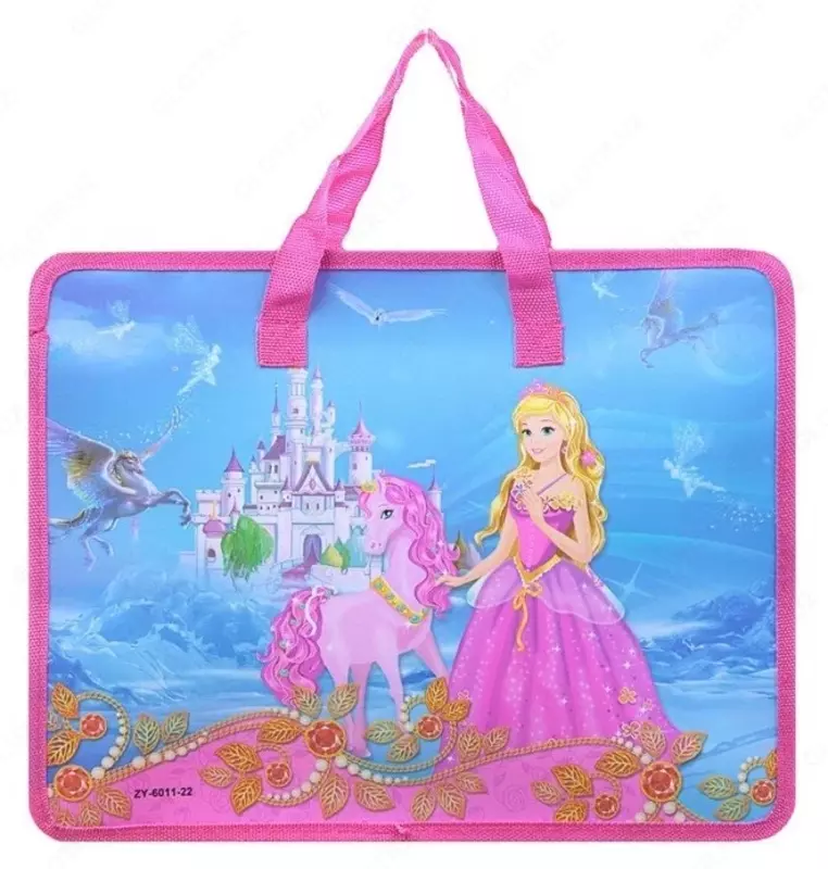 Папка детская на молнии с ручками - Папки