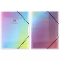 Папка A4 Centrum GLITTER RAINBOW 0.40 мм