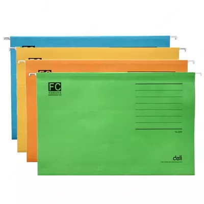 Osiladigan papka A4 Deli 5469 (24x31 sm)