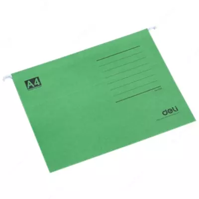 9 000 so'm / dona Osiladigan papka A4 Deli 5468 (24x31 sm)