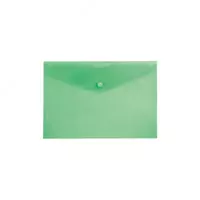 Папка-конверт с кнопкой А4 светло-зеленый
