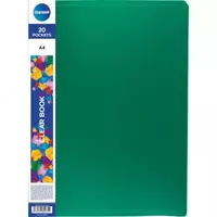 Папка А4 VISIT "K" с 20 п/э кармашками (ассорти) ПВХ - 12 000 сум