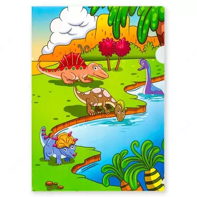 Папка-уголок А4 0