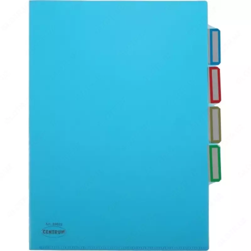 Папка-уголок с 3 отделениями