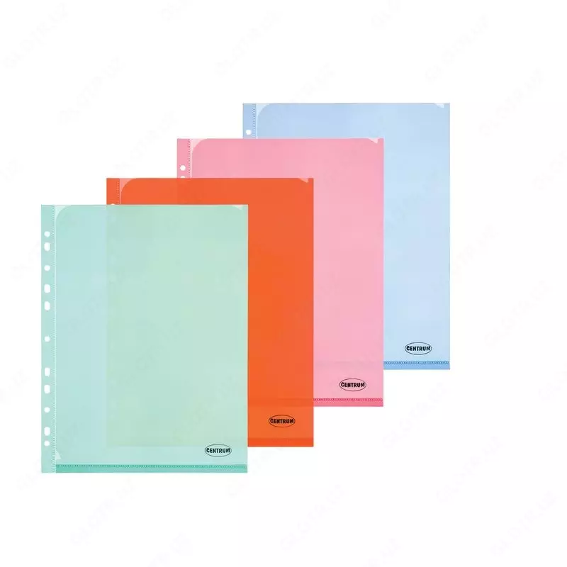 Папка-уголок А4 с перфорацией