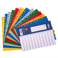 Separator A4 "1-12" Deli 5725 plastmassa - 14 000 so'm