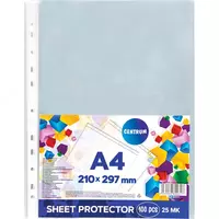 Папка-файл А4 Centrum 80031 0.025 мм с универ. перфорацией