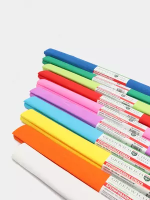 Rangli gofrirovka qilingan qog'oz