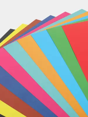 Rangli karton + rangli qog'oz to'plami - 15 000 so'm / dona