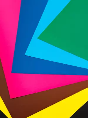 Rangli karton + rangli qog'oz to'plami Chakana savdo