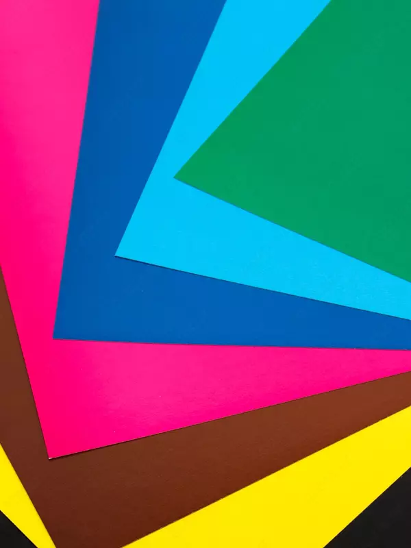 Rangli karton + rangli qog'oz to'plami Chakana savdo