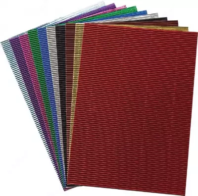 Gofrirovka qilingan qog'oz "Metalik" A4 - 20 500 so'm / dona