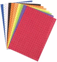 Набор перфорированной декоративной бумаги А4