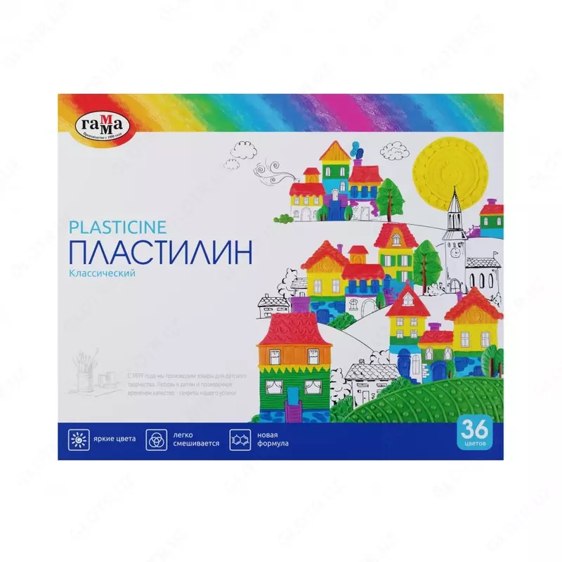 Пластилин Гамма Классический