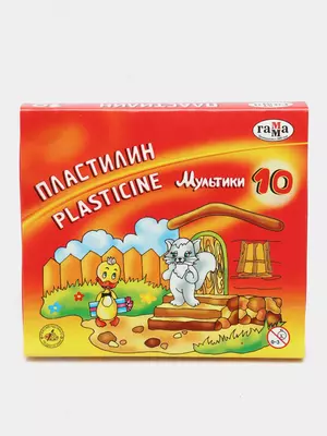 Пластилин Гамма "Мультики"