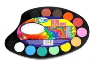 Акварельные краски 12 шт. диаметром 30 мм