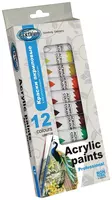 Акриловые краски художественные 12 шт х 12 мл