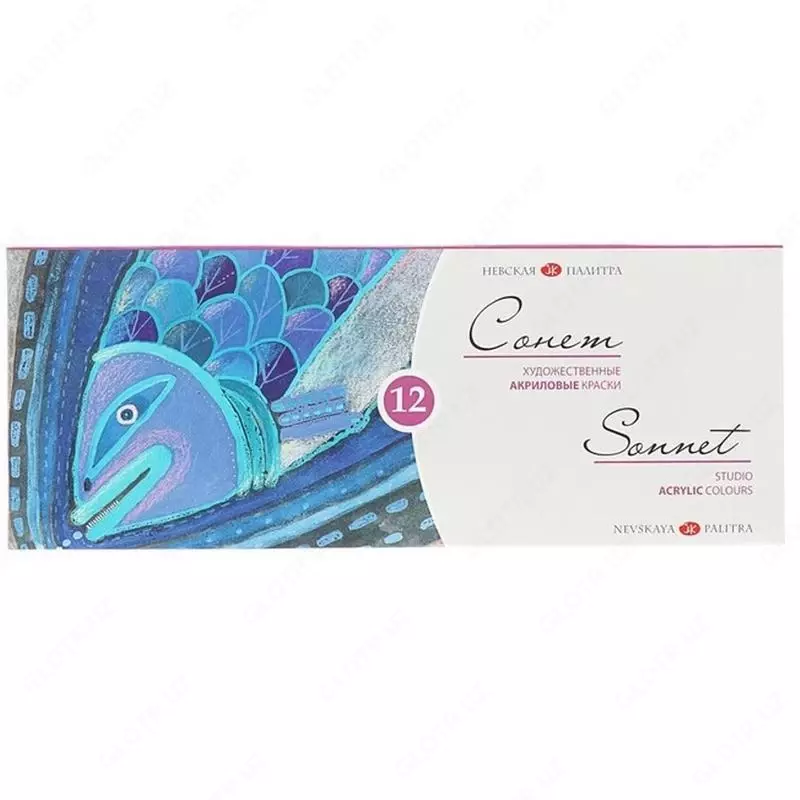 Акриловые краски 12 шт Только в розницу