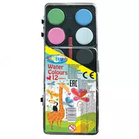 Akvarel bo'yoqlari Centrum Jiraffe cho'tkasi bilan