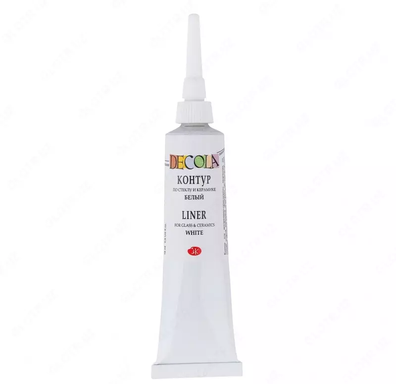 Shisha va keramika ustidagi kontur Decola