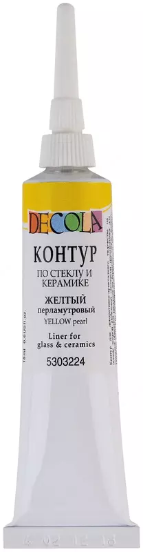 Контур по стеклу и керамике Декола