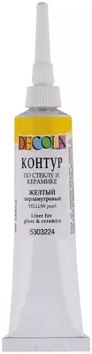 Контур по стеклу и керамике Декола