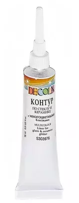 Контур по стеклу и керамике Декола