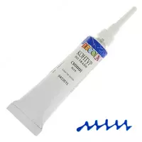 Контур по ткани Декола синий