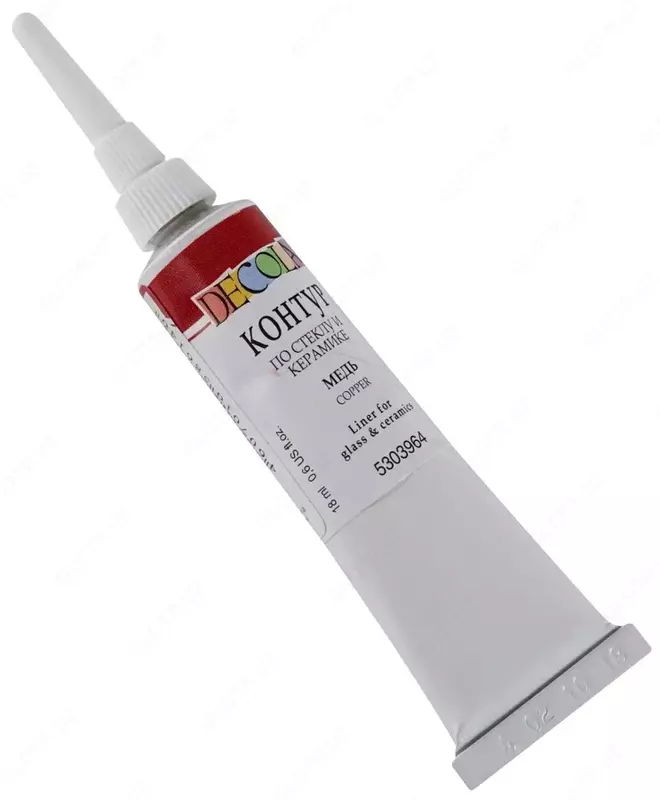 Контур по стеклу и керамике Декола