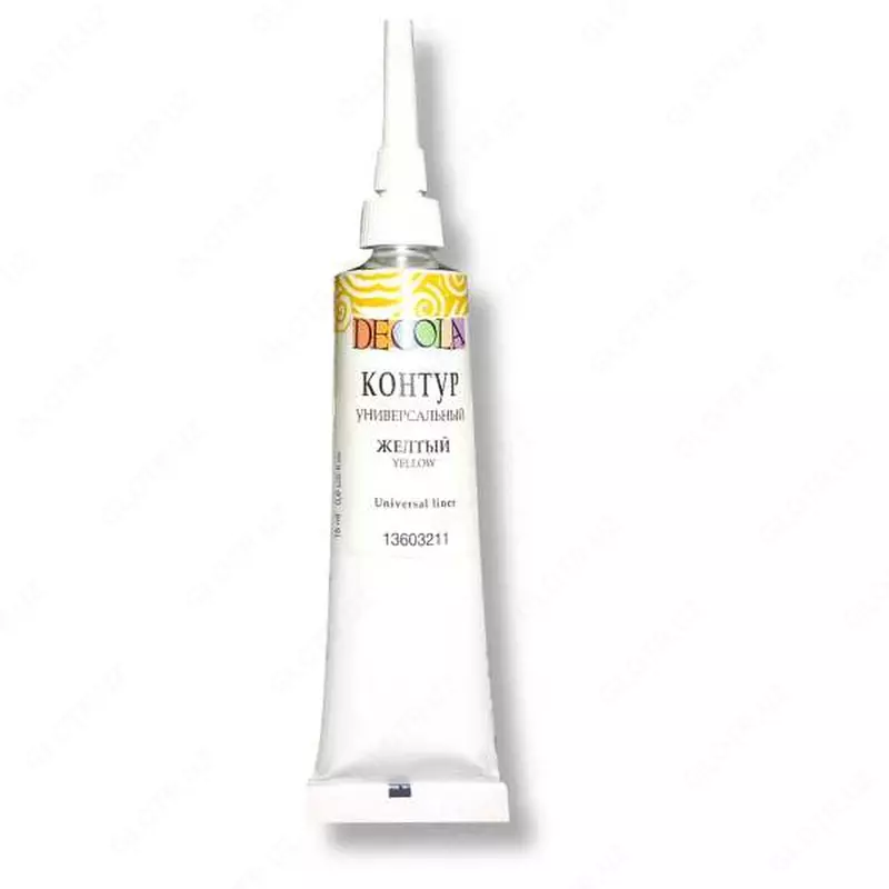 Контур универсальный Декола желтый