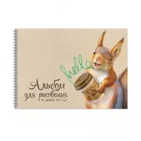 50 000 so'm Sketchbook 40 l / A4 blok - oq ofset 100 g / m²