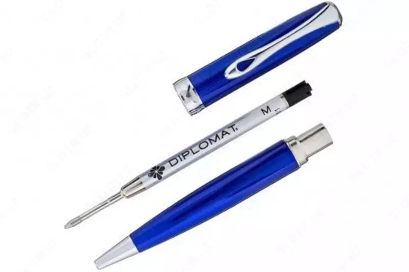 темно-синий/серебристый